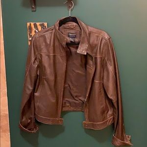Real leather jacket